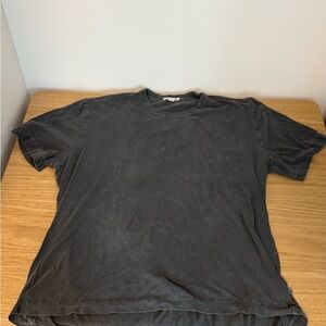 James Perse Charcoal Short Sleeve Tee